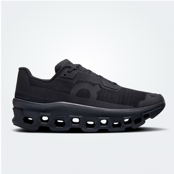 On Running - Women’s Cloudmonster Void Sneakers Shoes - Black - Size: US 8 - Picture 1 of 8